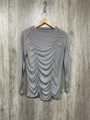 select MOCA セレクトモカ シャーリング カットソー sizeF/グレー ■◇ レディースのサムネイル