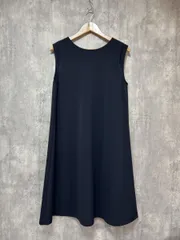 BEAUTY ＆YOUTH ビューティ＆ユース ユナイテッドアローズ ノースリーブ Iライン ワンピース 濃紺 ■◆ レディース
