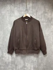 ITEMS URBAN RESEARCH アイテムズ アーバンリサーチ フェイクスエード ブルゾン ジャケット sizeF/茶 ■◇ レディースのサムネイル