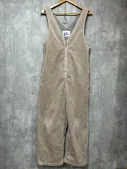 CIMARRON JEANS シマロンジーンズ コーデュロイ オールインワン sizeF/ライトベージュ ◆■ レディース