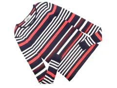ZARA ザラ ボーダー ニット セーター sizeM/紺ｘ赤ｘ白 ■◇ レディース