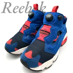 【B5031】 Reebok リーボック INSTA PUMP FURY スニーカー FV4208 23.5cm トリコロール メッシュ