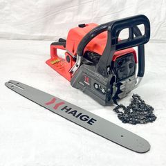 中古品】【お買い得！】 チェーンソー 20インチ（50cm）エンジン式 