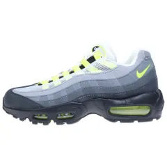 NIKE (ナイキ) AIR MAX 95 OG エアマックス イエローグラデ ローカットスニーカー グレー/イエロー US8/26cm CT1689-001 レディース