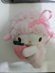 サンリオ ピアノ いちご ぬいぐるみ キーホルダー ピンク マイメロディ マイメロディ キーホルダー