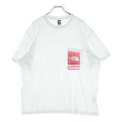 The North Face x Supreme Tシャツ L ホワイト - メルカリ