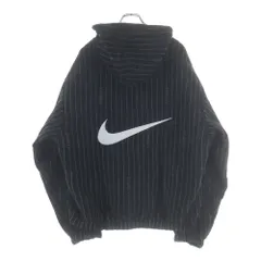 NIKE (ナイキ) ×STUSSY ステューシー NRG STRIPED WOOL JACKET BLACK DR4023-010 ストライプ ウール ジャケット ブラックのサムネイル