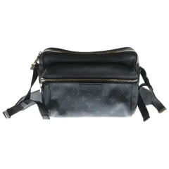 LOUIS VUITTON (ルイヴィトン) ショルダーバッグ アウトドア メッセンジャー タイガラマ ノワール モノグラム PM M30233