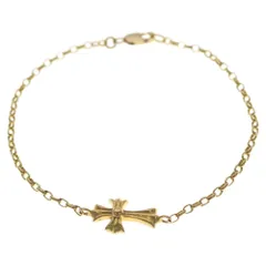 CHROME HEARTS (クロムハーツ) 22K CHN BBY FAT ベイビーファットチェーン ブレスレット ゴールドのサムネイル