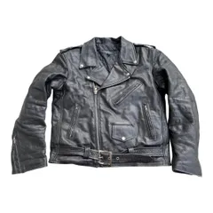 HORN WORKS ホーンワークス レザーダブルライダースジャケット 3L 本革