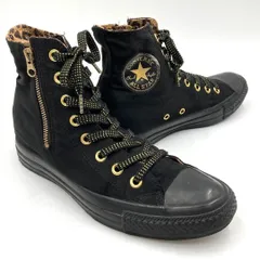 Converse コンバース オールスター ハイカット 25cm ヒョウ柄 厚底