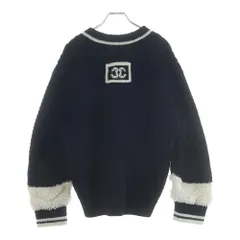 CHANEL シャネル COCO NEIGE ココネージュ ウールニット セーター ネイビー レディース P79690K11587 CHANEL - 【美品】CHANEL / シャネル ココネージュ ノルディック