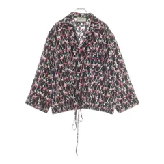 GUCCI (グッチ) Silk Bulldog Shirt ブルドッグ シルク長袖シャツ ブラック 516566 ZLXI8のサムネイル