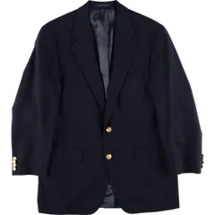 古着 80~90年代 ラルフローレン Ralph Lauren POLO UNIVERSITY CLUB 紺ブレザー テーラードジャケット カナダ製 メンズM相当/eaa459664