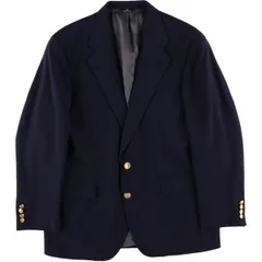 古着 80~90年代 ラルフローレン Ralph Lauren POLO UNIVERSITY CLUB 紺ブレザー テーラードジャケット USA製 メンズL相当/eaa459667