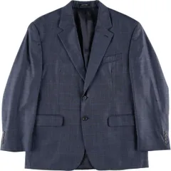古着 ラルフローレン Ralph Lauren LAUREN ローレン チェック柄 ウールテーラードジャケット メンズL相当/eaa459678