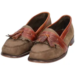 古着 チャーチ CHURCH'S スエード キルト タッセルローファー メンズ28.0cm相当/sva001038