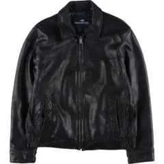 古着 ドッカーズ DOCKERS スイングトップタイプ 中綿入り レザーブルゾン メンズM相当/eaa625093