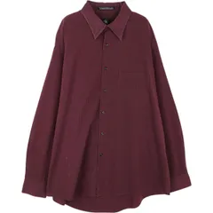 古着 90~00年代 カルバンクライン Calvin klein 長袖 コットンストライプシャツ メンズXL相当/eaa625228