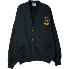 古着 ジャージーズ Jerzees カレッジ スウェット カーディガン メンズXL相当/eaa625602のサムネイル