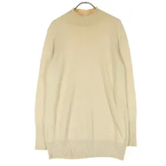 theory luxe セオリーリュクス カシミヤ混 長袖 ハイネック ニット 38 ベージュ レディース 古着