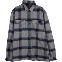 名品】HF着 SEQUEL シークエル ネル シャツ チェック グレー XL - メルカリ