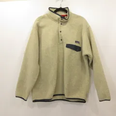 【姫路東店】 中古 patagonia | パタゴニア その他トップス シンチラスナップT 25450 アイボリー サイズ：L 【92】