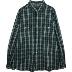 古着 ラルフローレン Ralph Lauren SPORT チェック柄 長袖 コットンシャツ メンズXXL相当/eaa614312