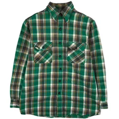 古着 長袖 フランネルチェックシャツ メンズM相当 ヴィンテージ/eaa624792