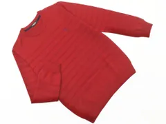 BLACK LABEL CRESTBRIDGE ブラックレーベル クレストブリッジ ウール混 ニット セーター size3/えんじ ◇■ メンズ