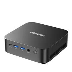 【数量限定】ACEMAGIC ミニPC Ryzen Embedded R2544搭載 小型PC 3画面出力 4K対応 Type-C/HDMI/DP Wi-Fi 5 BT4.2 有線LAN 静音設計 VESA対応 Windows11 Pro 業務・在宅ワーク