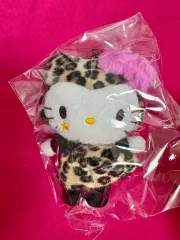 ハローキティ レオパード ぬいぐるみ キーホルダー 新品