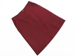 MACKINTOSH マッキントッシュ ウール100% スカート size38/赤 ◇■ レディース