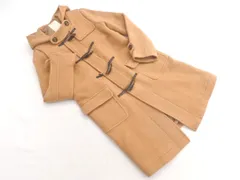 B:MING BEAMS ビームス ウール混 ダッフル コート sizeS/ベージュ ◇■ レディース