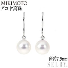 MIKIMOTO】ミキモト K18アコヤパールピアス リボン 可愛い - メルカリ