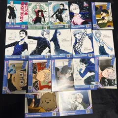 ユーリ!!! on ice ブロマイド　キャラマイド　バンダイ　17点まとめ売り
