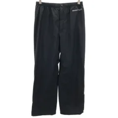 mont-bell モンベル レインダンサー パンツ M-S ブラック アウトドア レディース 古着