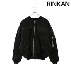 ヴェトモン  UE54JA20B ブラックアウトモーターサイクルブルゾン メンズ S