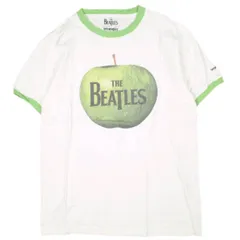 The Beatles x Wrangler ビートルズ ラングラー 別注 Beatles Ringer Tee リンゴ リンガーTシャツ WT9022 S Apple Green 半袖 トップス g25860のサムネイル