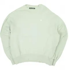 Acne Studios アクネストゥディオズ 22SS ポルトガル製 Face Patch Sweat オーバーサイズ フェイスパッチスウェット FA-UX-SWEA000088 XXS Light Green トレーナー プルオーバー トップスのサムネイル