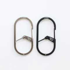 【新品】【1点販売】NITE IZE[ナイトアイズ]Gシリーズ DUAL CHAMBER CARABINER #4[キーホルダー キーリング カラビナ クリップ シンプル ユニセックス]のサムネイル