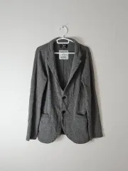 Cabane de ZUCCa カバン ド ズッカ ニット ブレーザー カーディガン S 95