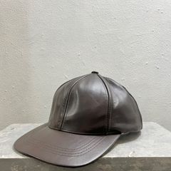 KIJIMA TAKAYUKI ラムレザーキャップ ブラウン サイズ2 - メルカリ
