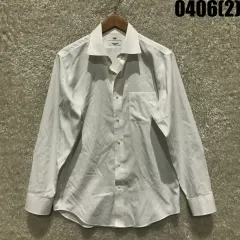 ユニクロ 白 シャツ メンズ L