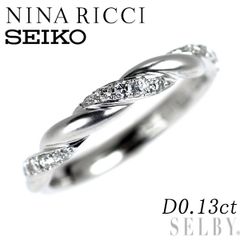 ニナリッチ pt900K18コンビリング6号 - メルカリ