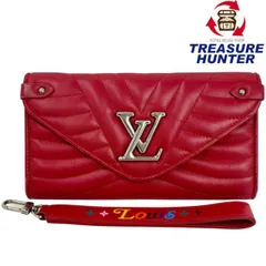 LOUIS VUITTON ニューウェーブ ロングウォレット M63299 レッド ルイヴィトン 【102040206006】