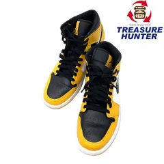 NIKE(ナイキ) エア ジョーダン 1 ミッド サイズ28.5cm タクシー×ブラック×ホワイト  554724-701 【101076690005】