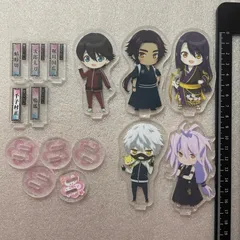 セット　刀剣乱舞 アクリルスタンド　 御伴散歩 トレーディングアクリルフィギュア 堀川国広 次郎太刀 鳴狐 蜻蛉切 千子村正　164