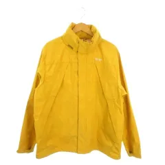 Kent IN TRADITION ウインドブレーカー LL 黄 イエロー ロゴ スタンドカラー フード収納 長袖 /MN37 ■GY59