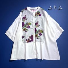 河谷シャツ メンズのM 長袖シャツ 大人気「Botany（植物学）」 - メルカリ